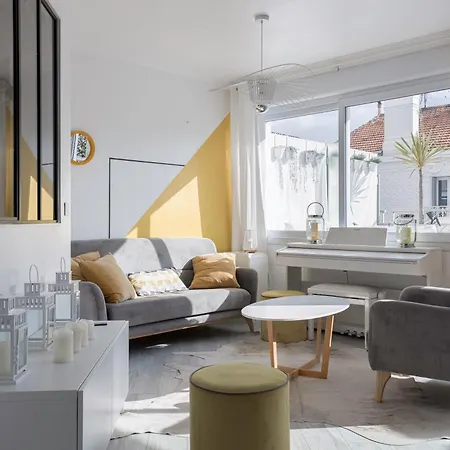 Apartamento Bliss - 12mn A Pied Du Palais, 5mn Plages, Clim, Terrasse *