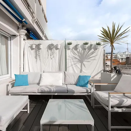 Bliss - 12mn A Pied Du Palais, 5mn Plages, Clim, Terrasse アパート カンヌ