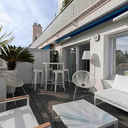 Bliss - 12mn à Pied Du Palais, 5mn Plages, Clim, Terrasse *