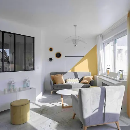 Apartamento Bliss - 12mn à Pied Du Palais, 5mn Plages, Clim, Terrasse Cannes